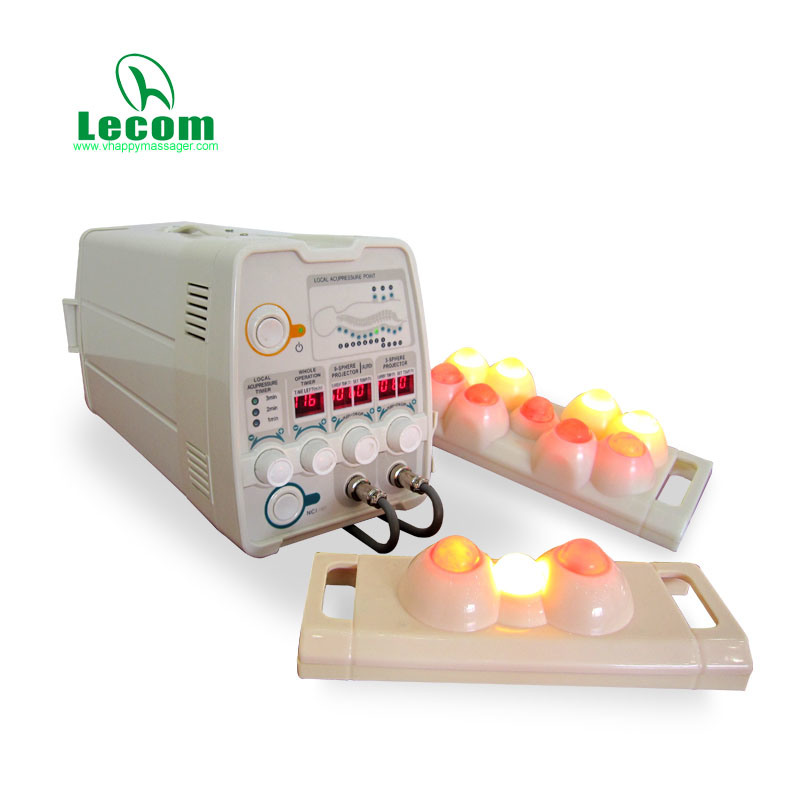 Thermal 9 Jade Ball Gem Alike Moxibustion Projector Massager
