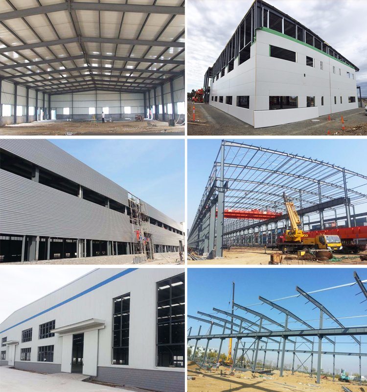 Pre-Made Large Span Economical Durable Practical Design Galvanized Steel Structrual Airplane Arch Hangar