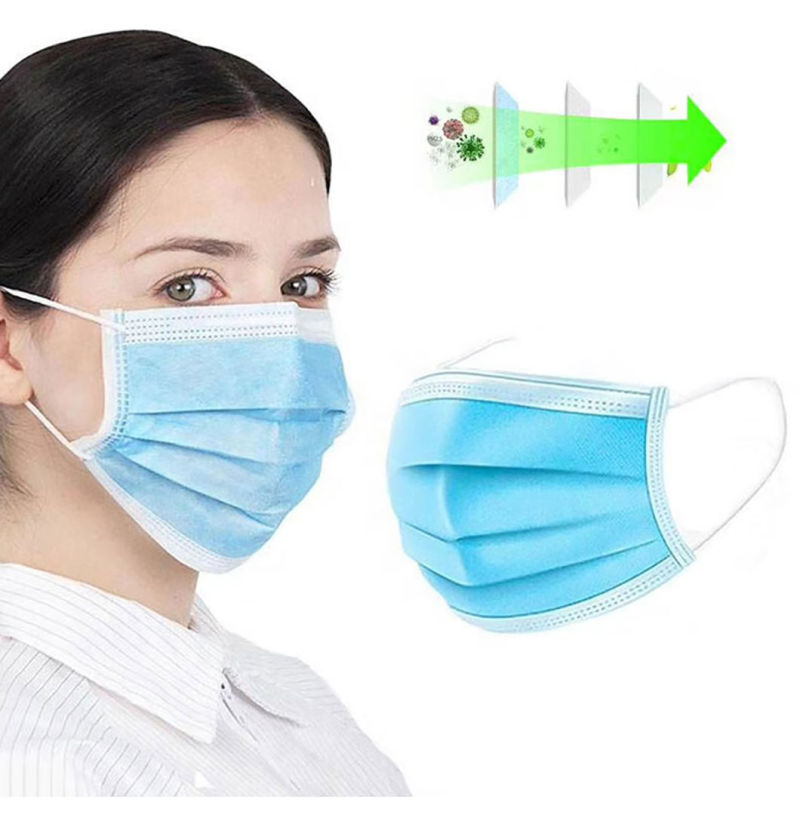 3 Ply Surgical Face Mask with Eye Shield (anti fog)