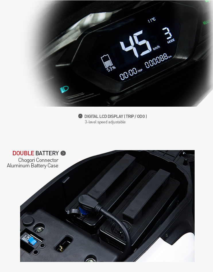 Motorcycles Electric Scooter Electric Scooter 2000W Adult Scooter Electric 2000W