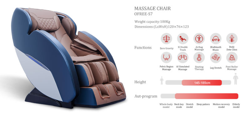 Electric Full Body Massage Chair Shiatsu Massage Chair