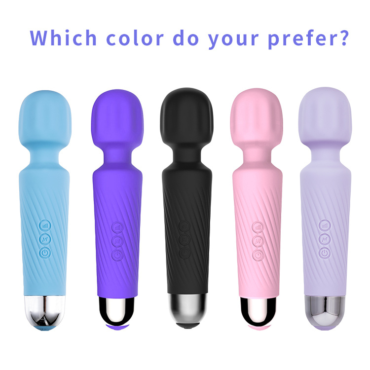 Valleymoon OEM Vibrator Mini Silicone Vibrator Rechargeable Handheld Massager Mini Wand Massager