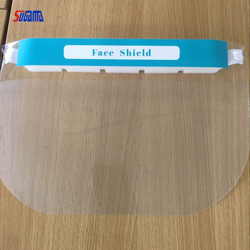 Clear Anti Fog Pet Material Protective Face Eye Mouth Shield Prevention Medical Face Shield