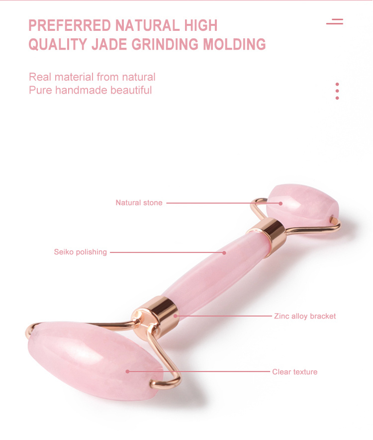 Natural Jade Face Roller Anti Aging Jade Stone Massager for Face