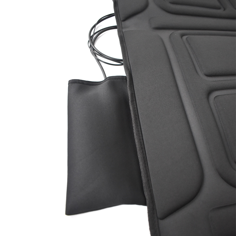 Portable Vibration Body Massage Mat Shiatsu and Vibration Heat Massage Mattress, Heated Infrared Vibrating Massage Mattress Pad