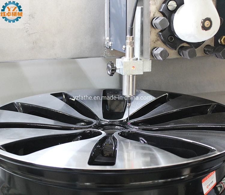 New Vertical Wheel Lathe Alloy Wheel Polishing Machine