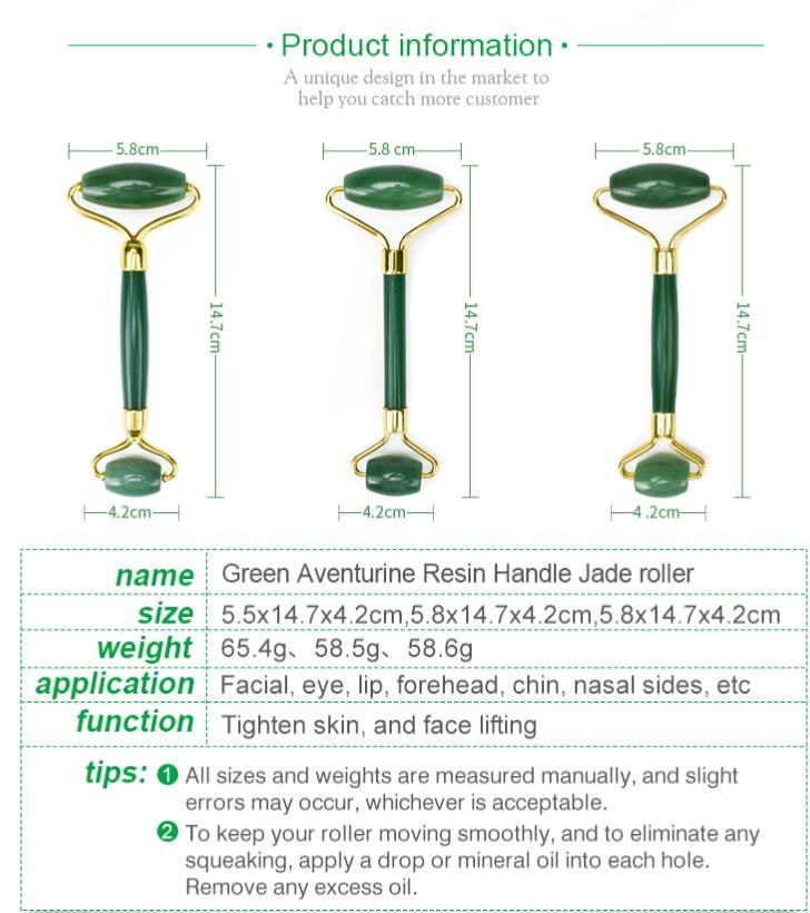 Best Price Beauty Equipment Massage Tool Noiseless Zinc Alloy Integrated Frame Jade Feng Jade Roller Salon Equipment