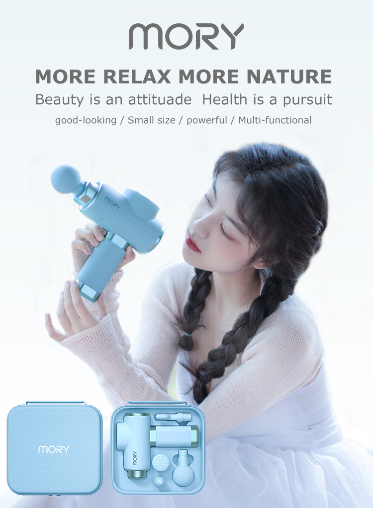 Mory Massage Vibrator Massage Machine for Leg Small Sport Percussion Pocket Cordless Massage Pistol