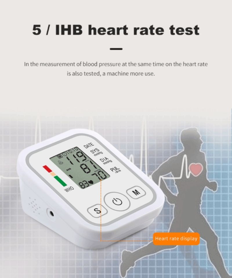 Sphygmomanometer Digital Upper Arm Digital Blood Pressure Monitor