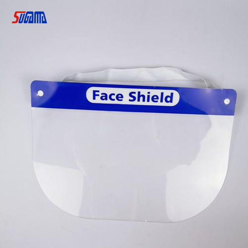 Clear Anti Fog Pet Material Protective Face Eye Mouth Shield Prevention Medical Face Shield