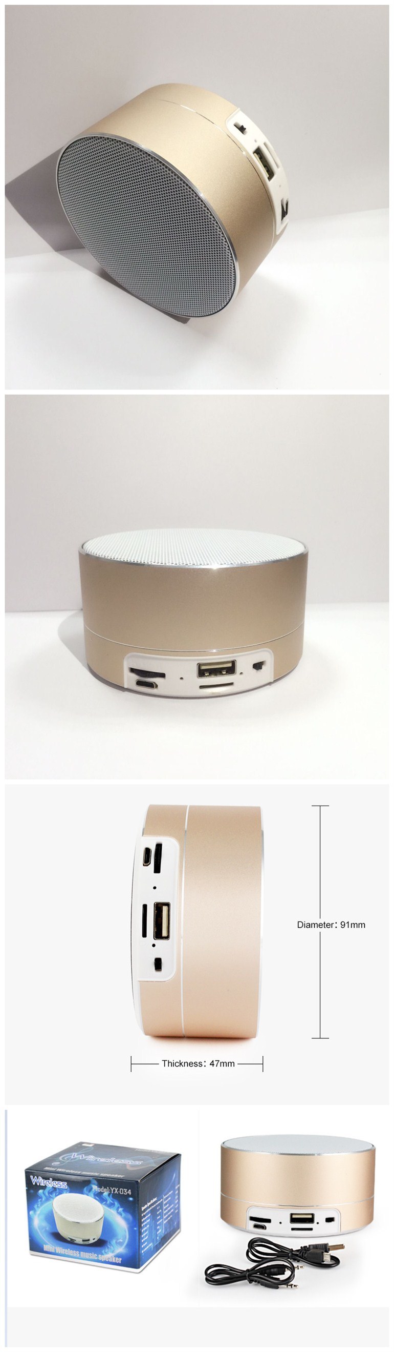 OEM Music Mini Wireless Music Portable Super HiFi Speaker Magic Box