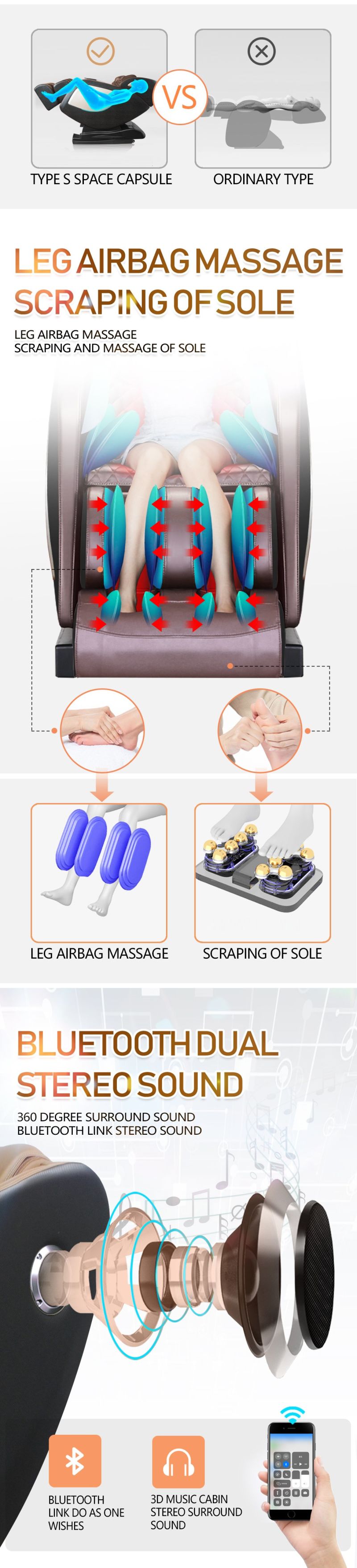 Best Full Body Massager, Zero Gravity Shiatsu Massage Chair