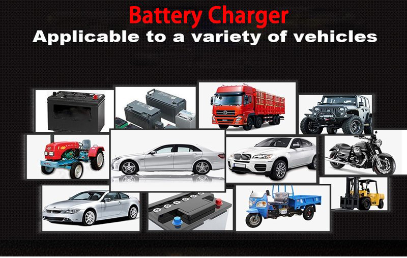 Much Smart and Intelligent 12V to 24V Auto Change Battery Charger