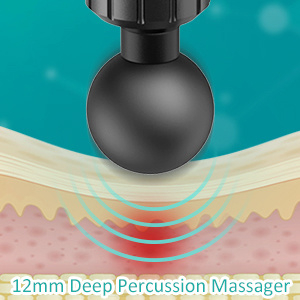 2400mAh Portable 12V Deep Tissue Massage Gun Messager Imported Motormuscle Massage Gun