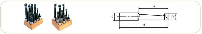 High Quality Carbide and Precision Boring Bars Boring Head Set Cutter