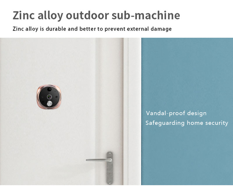 Wireless Smart Cat-Eye Video Doorbell Camera