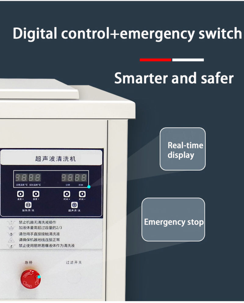 Custom Made Digital Smart Mechanical Advanced Digital Smart High Efficiency Ultrasonic Cleaner