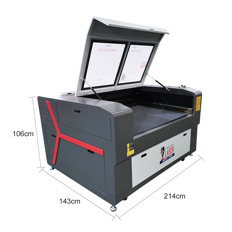 Most Popular 1390 Double Heads Laser Engraving Machine Price Cutter and Engraving Machine