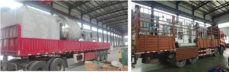 Heating and Cooling Shell and Tube Heat Exchanger for Air Compressor