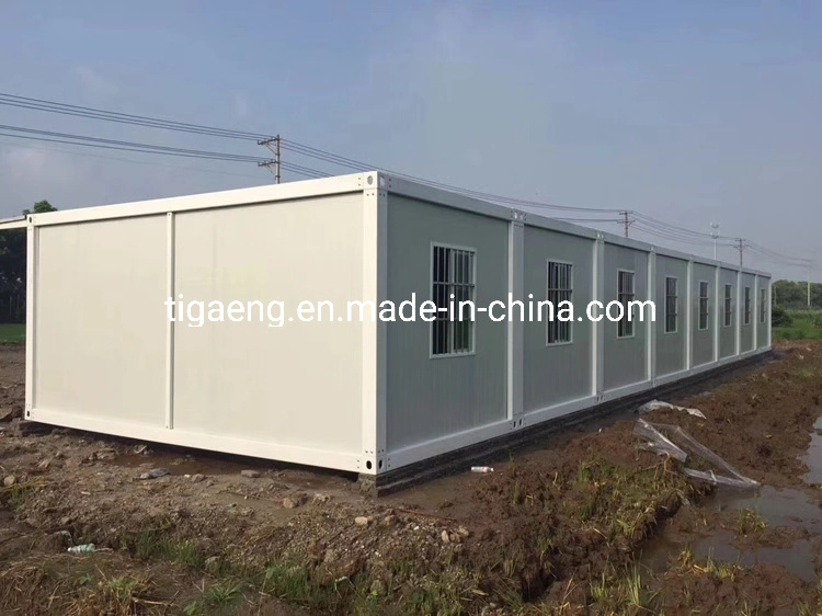 Prefab Two Storey Foldable Flat Pack Living Portable Modular Container House