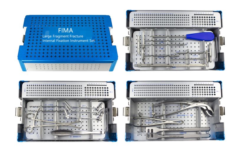 Large Fragment Fracture Internal Fixation Instrument Set & Orthopedic Surgical Instrument Medical Instrument & Lower Limb Fracture Internal Fixation Instrument