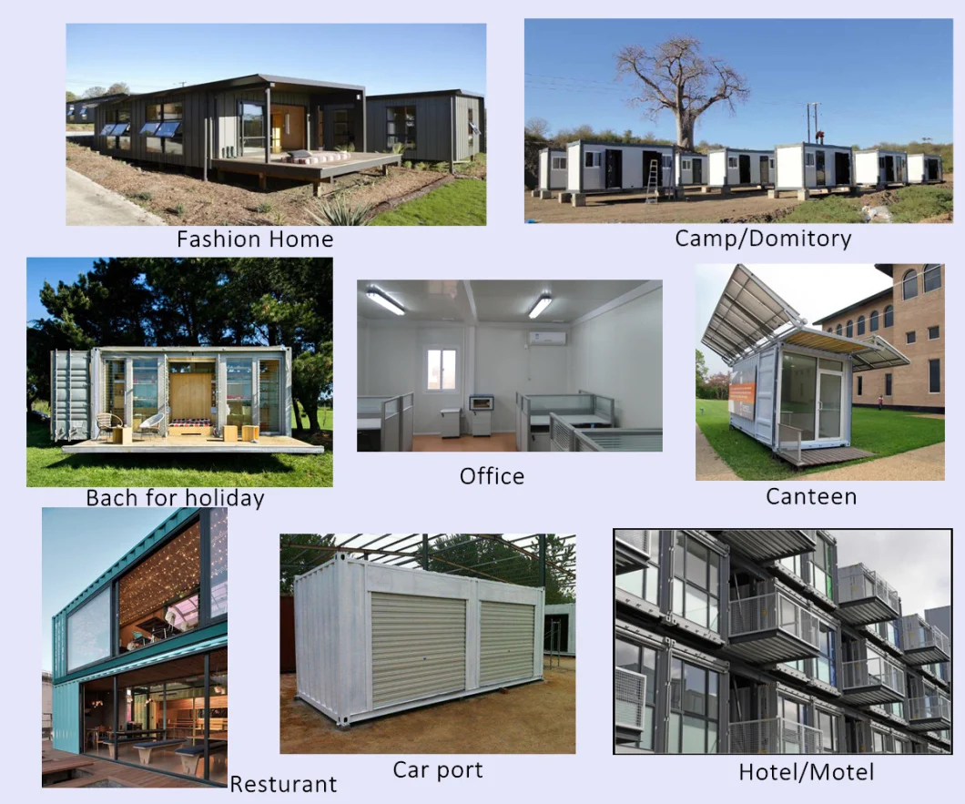 Prefab Modular Container House Cabin House for Appartment Domitory