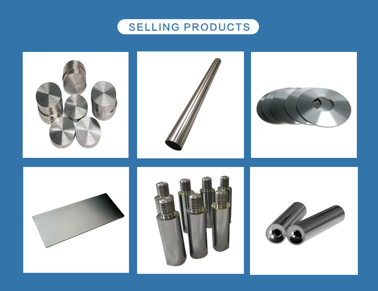 10X60X100mm W/Cu 75/25 Tungsten Copper Alloy Sheet Plate