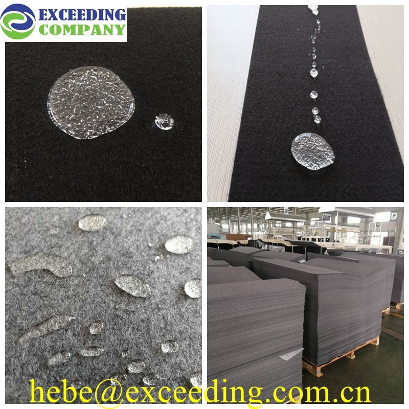 100% Recycled Water Resistant Polyester Nonwoven Fabric Felt