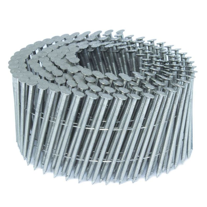 2 Inch Screw Shank Coil Nails for Construction