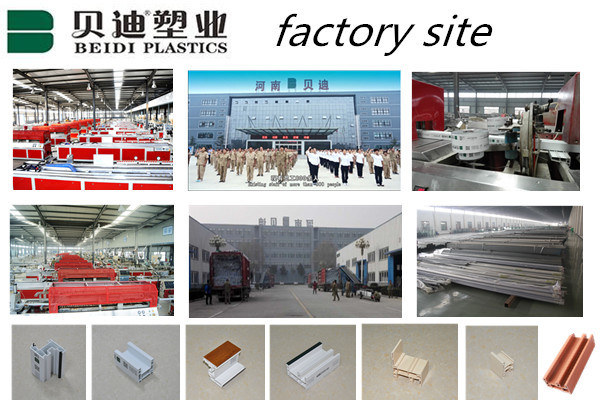 China Manufacturer UPVC PVC Profile / Plastic PVC Multi Series Window