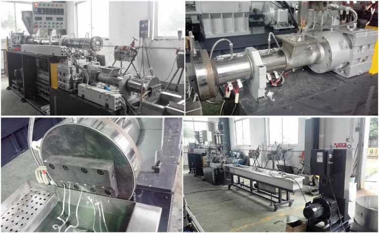 HS Sj-100 Screw Extrusion Manufacturer for Film Recycling Extrusion
