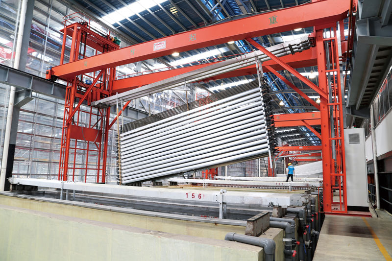 Customized Construction Aluminium Profiles for Aluminium Windows Doors