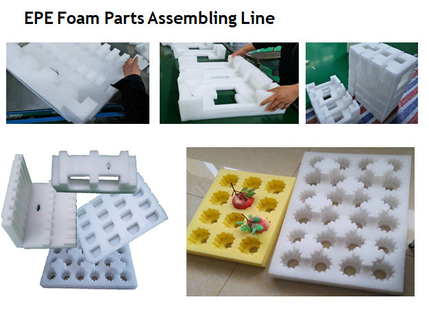 EPE Foamed Thick Plate One Shape Extrusion Line Plastic Machine