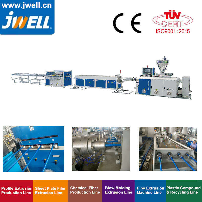 Plastic PVC/UPVC Two Cavities Pipe/Tube/Hose Extrusion Production Line