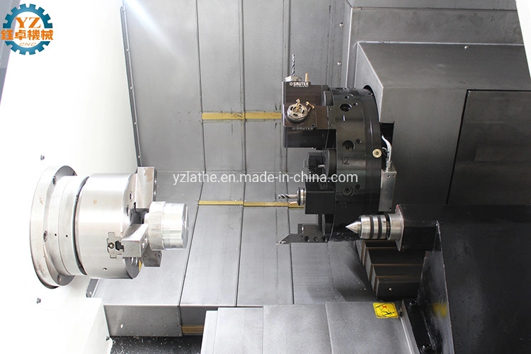 Tck550X1000 Slant Bed CNC Lathe Slant Bed CNC Turning Center CNC Lathe with Power Tool and Y Axis