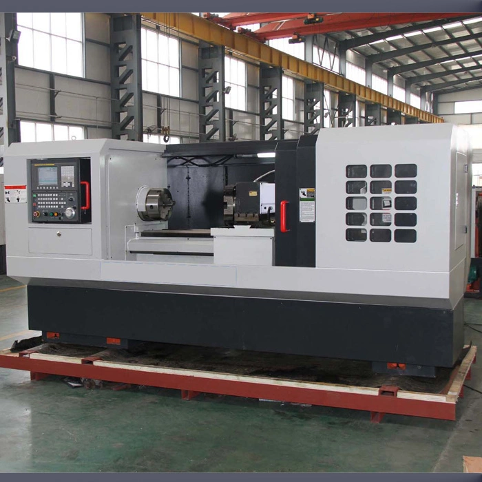 China CNC Flat Bed Lathe Machine Metal Price Ck6150