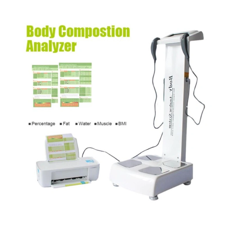 Bioelectrical Body Scale Fat Testing Calculator Analyzer Machine for Gym