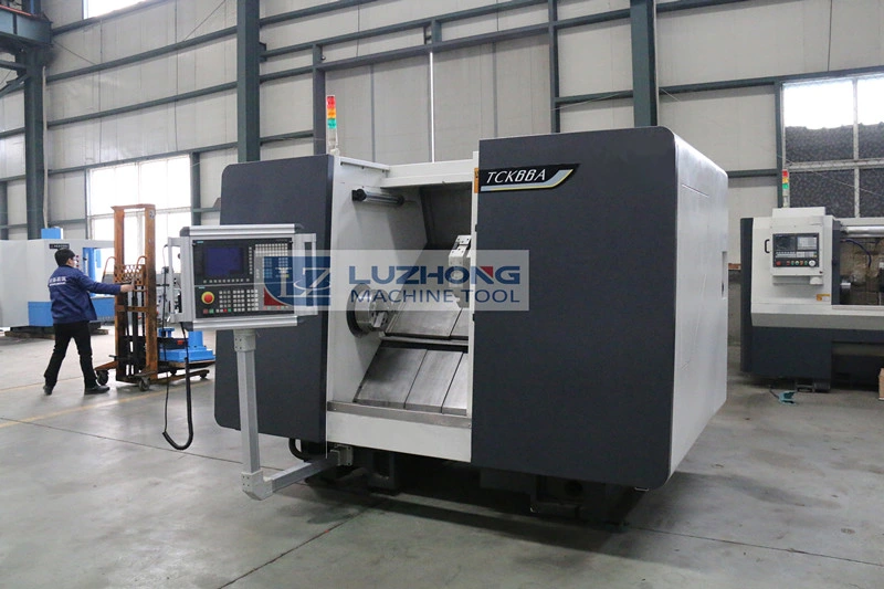 High precision TCK66A horizontal metal heavy automatic CNC turning center lathe