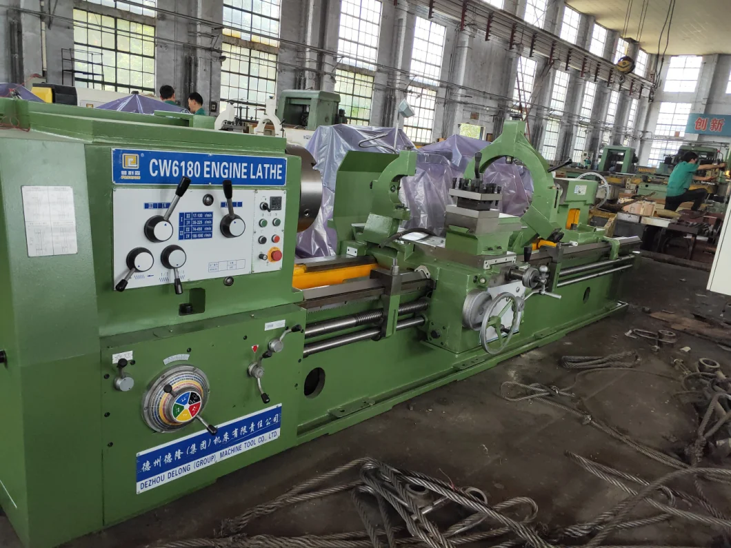 Common Horizontal Lathe Max Swing Diameter 800mm, China Famous Brand, Metal Turning Machine