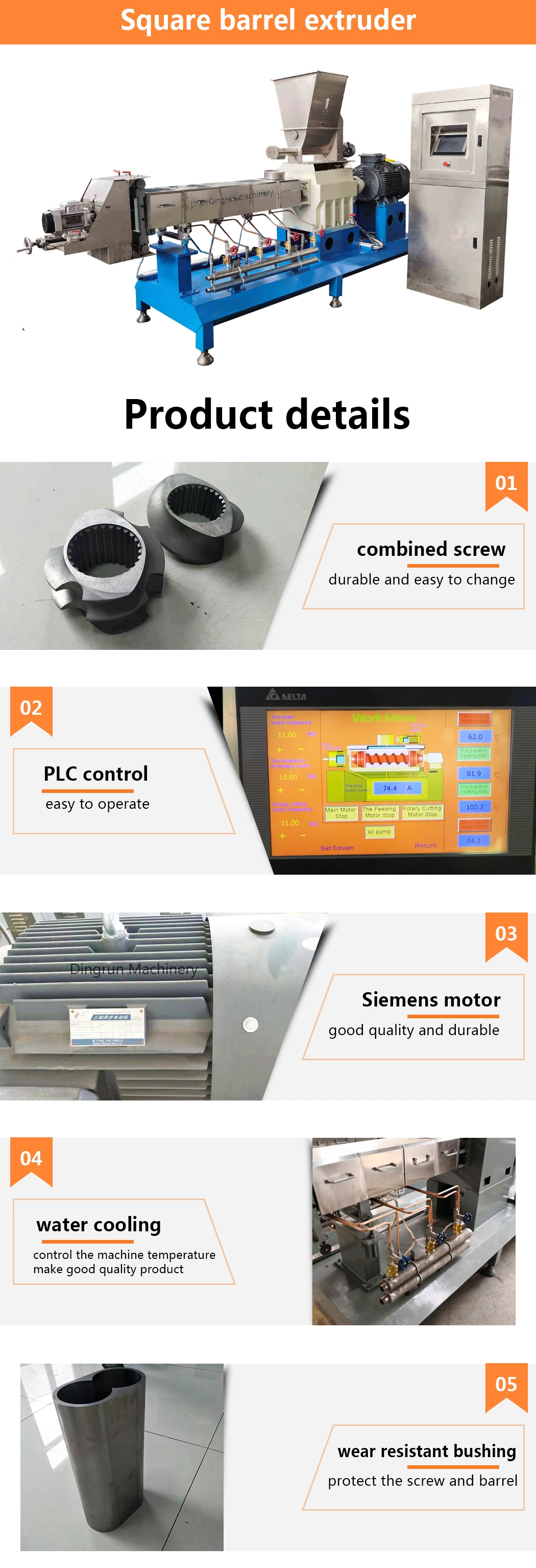 corn puff production line snack manufacturing machine