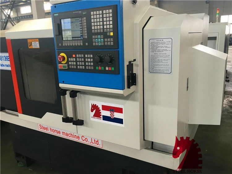 Ck6166 Flat Type CNC Turning Lathe Machine Nc Lathes Machinery