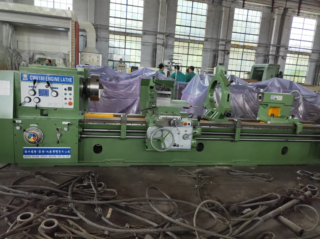 Common Horizontal Lathe Max Swing Diameter 800mm, China Famous Brand, Metal Turning Machine