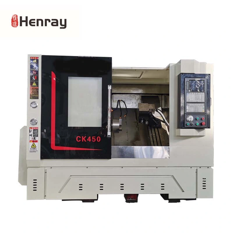 Horizontal Metal Automatic Slant Bed CNC Turning Center Lathe Machine Ck450