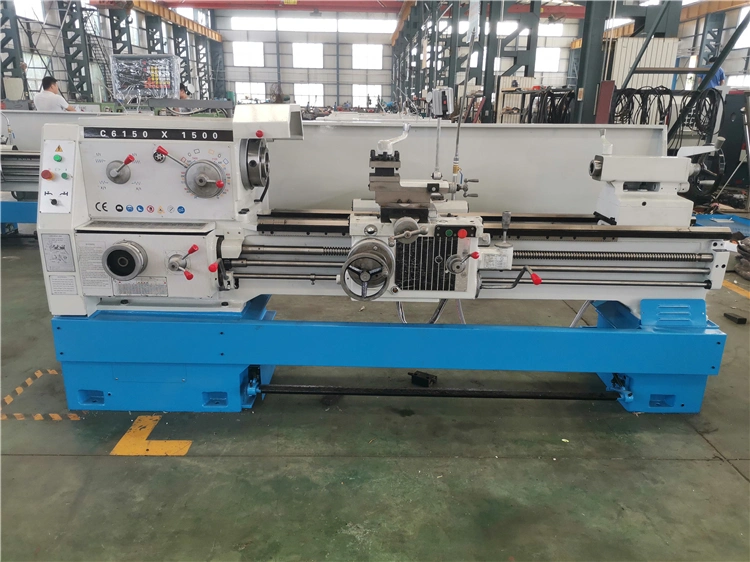 Horizontal Lathe Bed Big Swing Gap-Bed Conventional Metal Lathe Machine (CA6150)