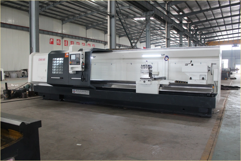 Ck6163 Ck6180 Ck61100 Ck61125 Big Heavy Duty Metal CNC Lathe Machine CNC Lathe with Low Cost