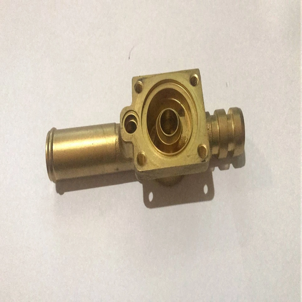 Custom CNC Machining Forging Brass Valve Body / Valve Spare Parts