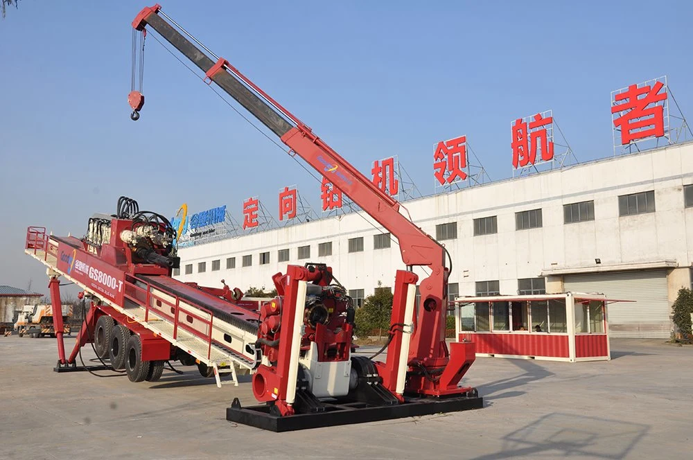 800T goodeng water/oil/gas pipe drilling rig horizontal directional drilling machine