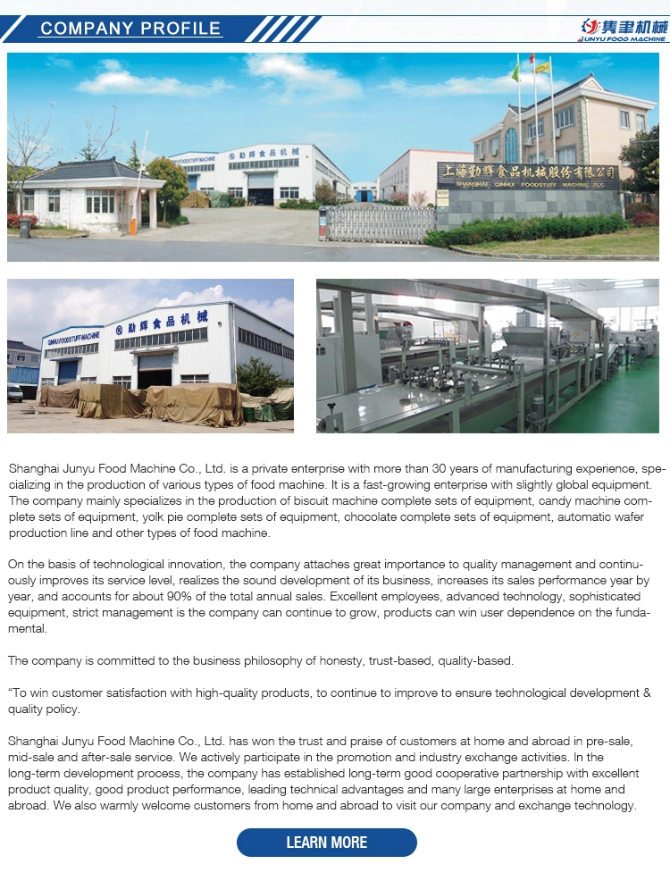 Full Automatic Swiss Roll Production Line /Cake Production Line