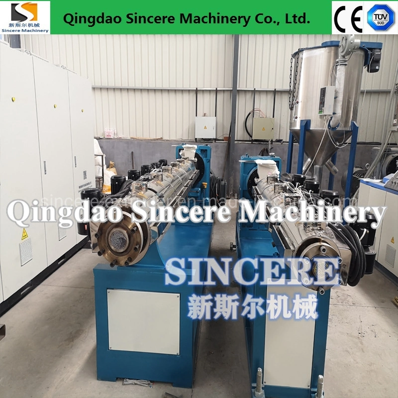 HDPE/PP Composite Pipe Manufacturing Extruding Machinery, 3 Layers HDPE Pipe Extruding Production Line