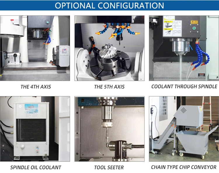 Vmc850 CNC Machining Center Vertical CNC Milling Machine Center Price